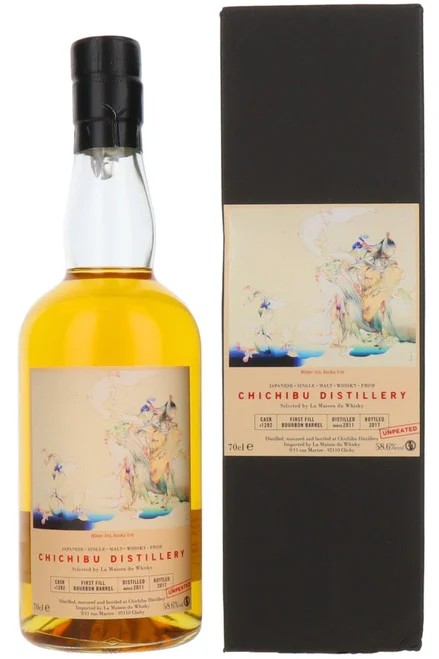 ChichibuHanyuWaterIrisCask#1292LaMaisonDuWhiskyUnpeated