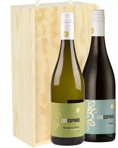 ChileanMixedTwoBottleWineGiftinWoodenBox