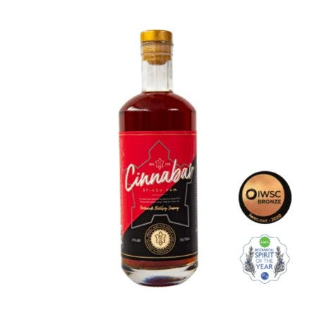 CinnabarSpicedRum70cl(41%ABV)