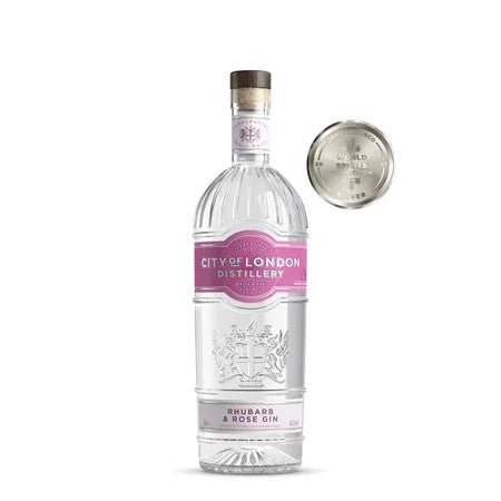 CityofLondonRhubarb&RoseGin(70cl)41.3%