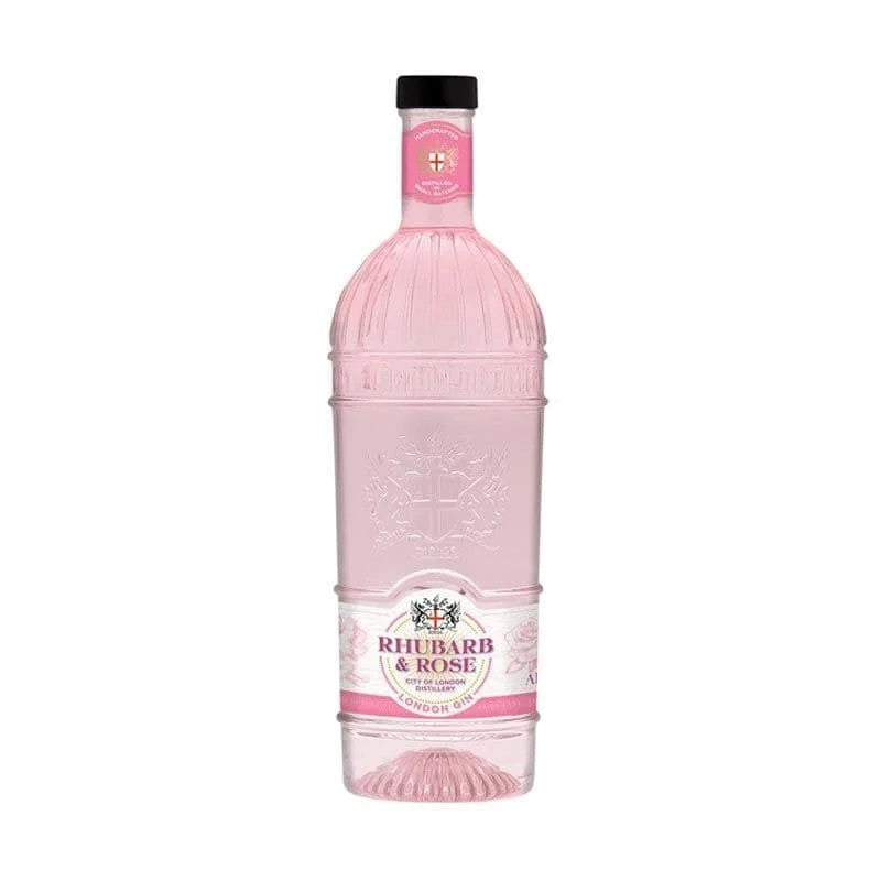 CityofLondonRhubarb&RoseGin70cl