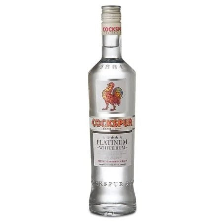 CockspurPlatinumWhiteRum(70cl)37.5%