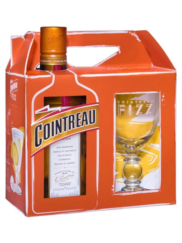 CointreauFizzGiftpack70cl.+Glass40%