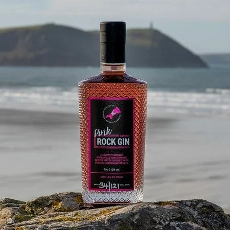 CornishRockPinkGin70cl(40%ABV)