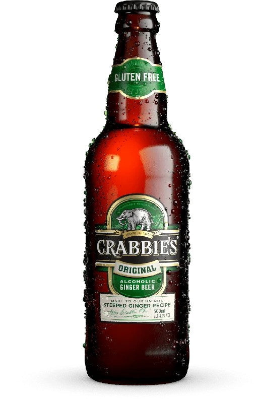 CRABBIESGINGERBEER500MLX12