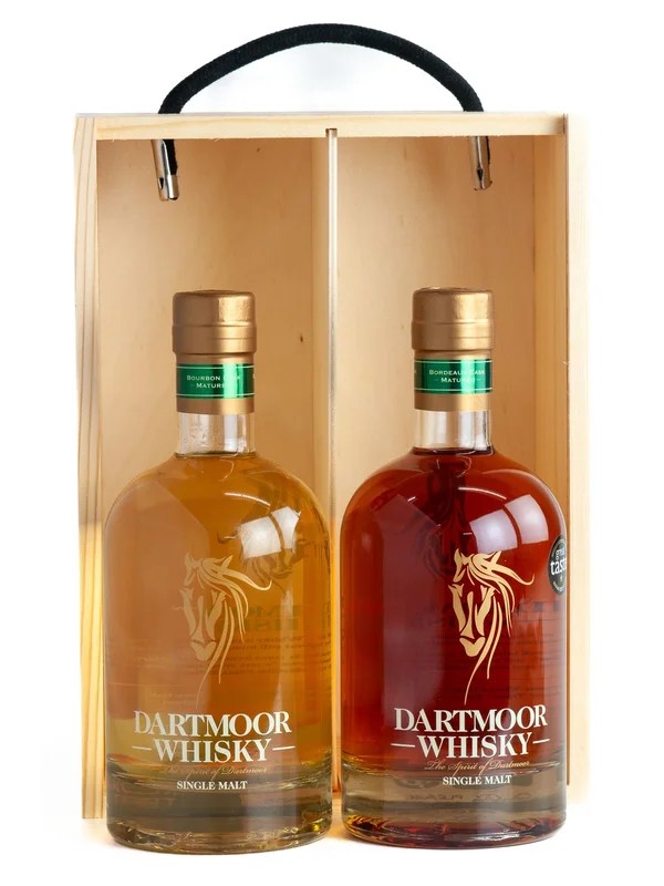 DartmoorWhiskyWoodenGiftBoxSet