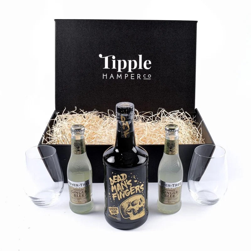DeadMansFingersRum,MixersandGlassesGiftSet–37.5%ABV