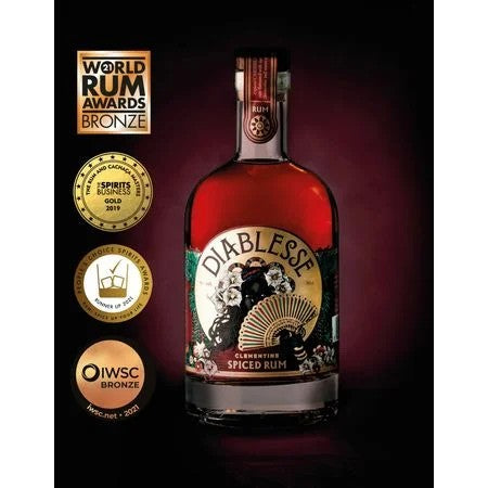 DiablesseClementineSpicedRum(70cl)40%