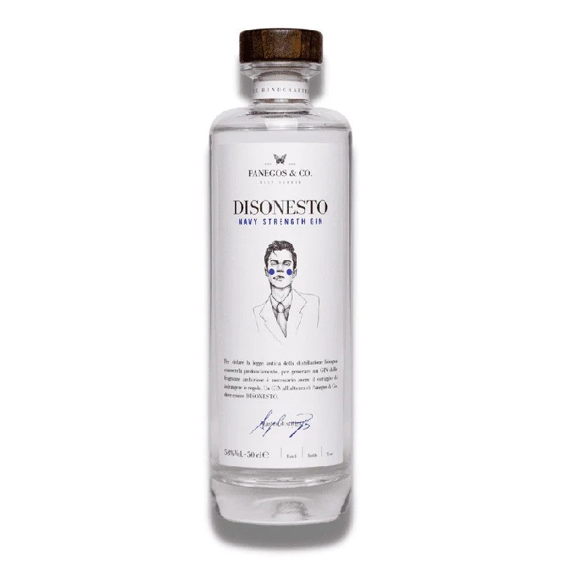 DishonestNavyStrengthGinPanegos&Co.(50CL,58.0%Vol.)
