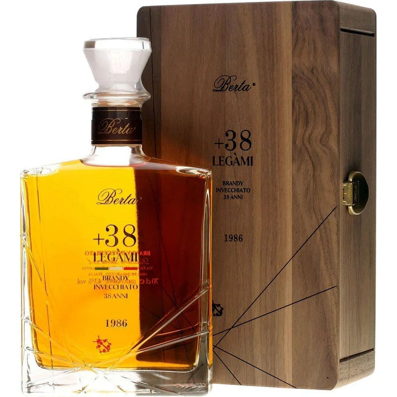 DISTILLERIEBERTABrandyILEGAMI38anni1986(70CL,43.0%Vol.)
