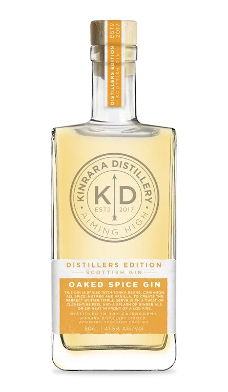 DistillersEditionOakedSpiceGin