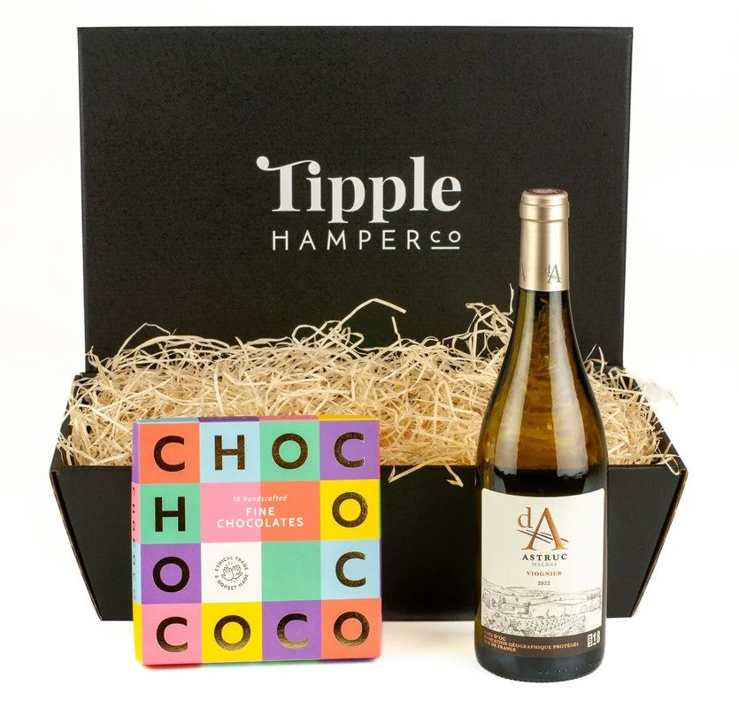 DomaineAstrucd’AViognierWhiteWine&LuxuryChocolateHamper