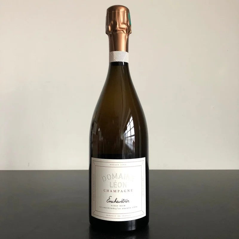 DomaineLeon‘Enchevetrer’PinotNoirDosageZero,Champagne,France(2020)
