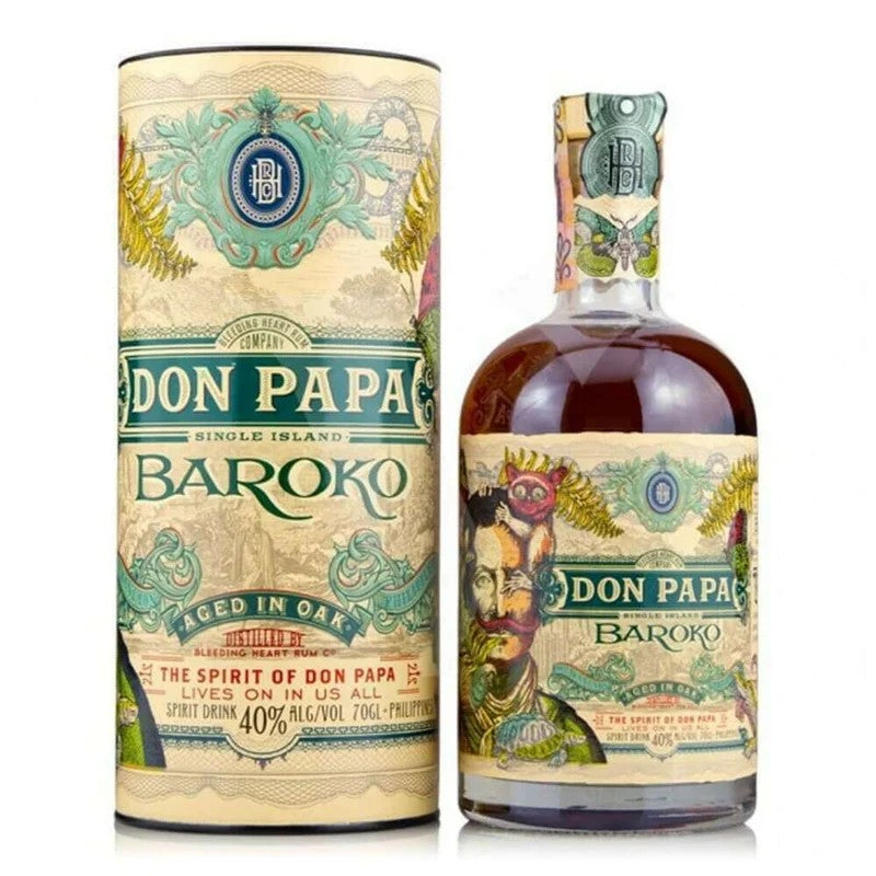 DonPapaRumBaroko(70CL,40.0%Vol.)–Boxset