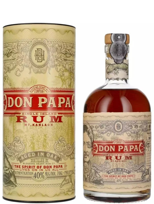 DonPapaSingleIslandRum70cl.40%