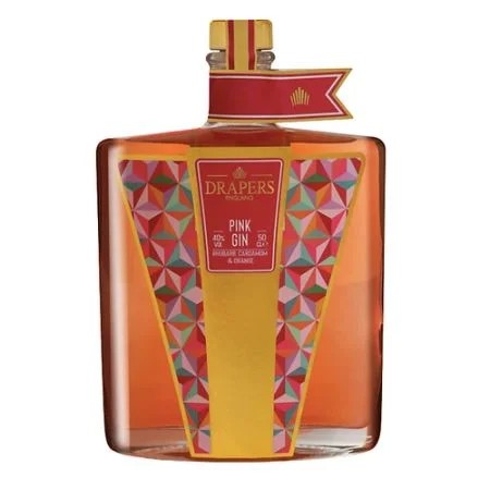 DrapersEnglandPinkGinRhubarb,Cardamom&Orange50cl(40%ABV)