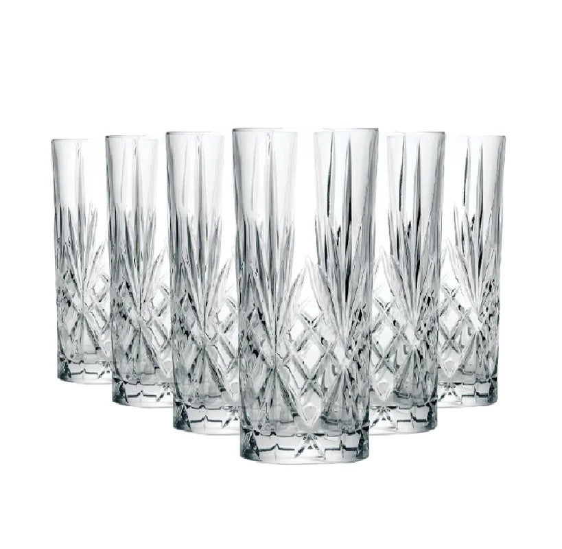 DublinCrystalBarwareCocktailandBeverageSet