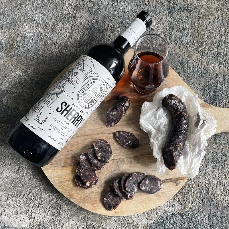 EASTCOASTCUREDBLACKGARLIC&OLOROSOSHERRY130g