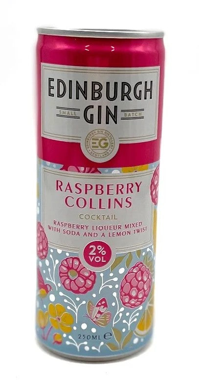 EDINBURGHGINRASPBERRYCOLLIN250ML