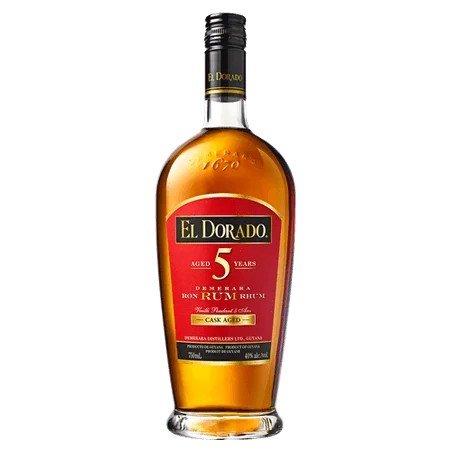 ElDorado5YearOldGoldRum70cl(40%ABV)