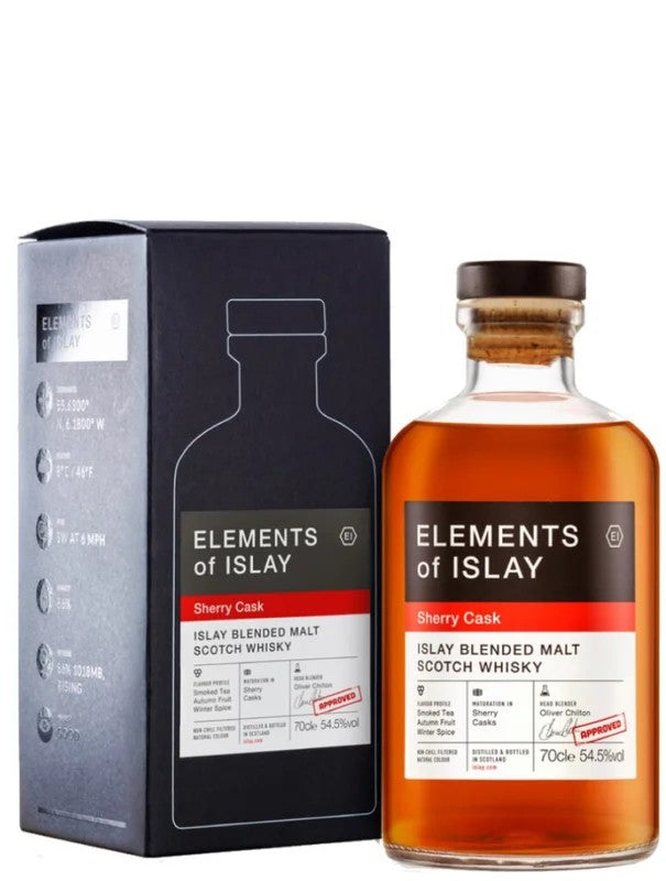 ElementsofIslay–SherryCaskSHRY170cl.54,5%