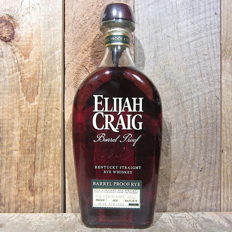 ElijahCraigRyeBarrelProof12yr120.4Proof750ml