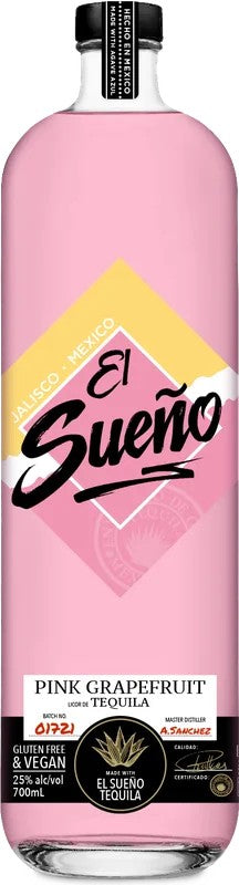 ElSuenoPinkGrapefruitTequila70cl