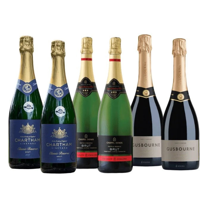 EnglishSparklingMixedCase6x750ml