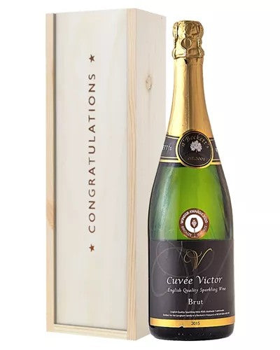 EnglishSparklingWineCongratulationsGift