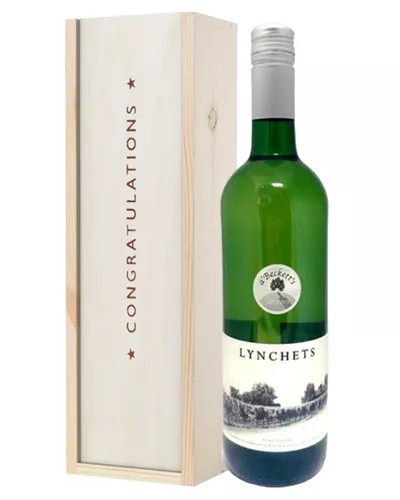 EnglishWhiteWineCongratulationsGift