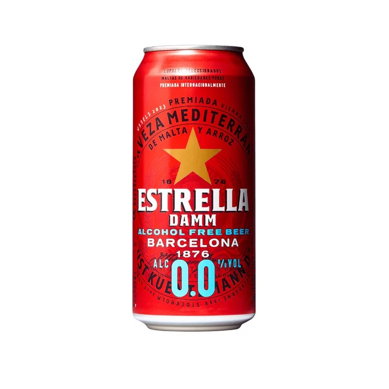 EstrellaDammFree0.0%–AlcoholFreeLager