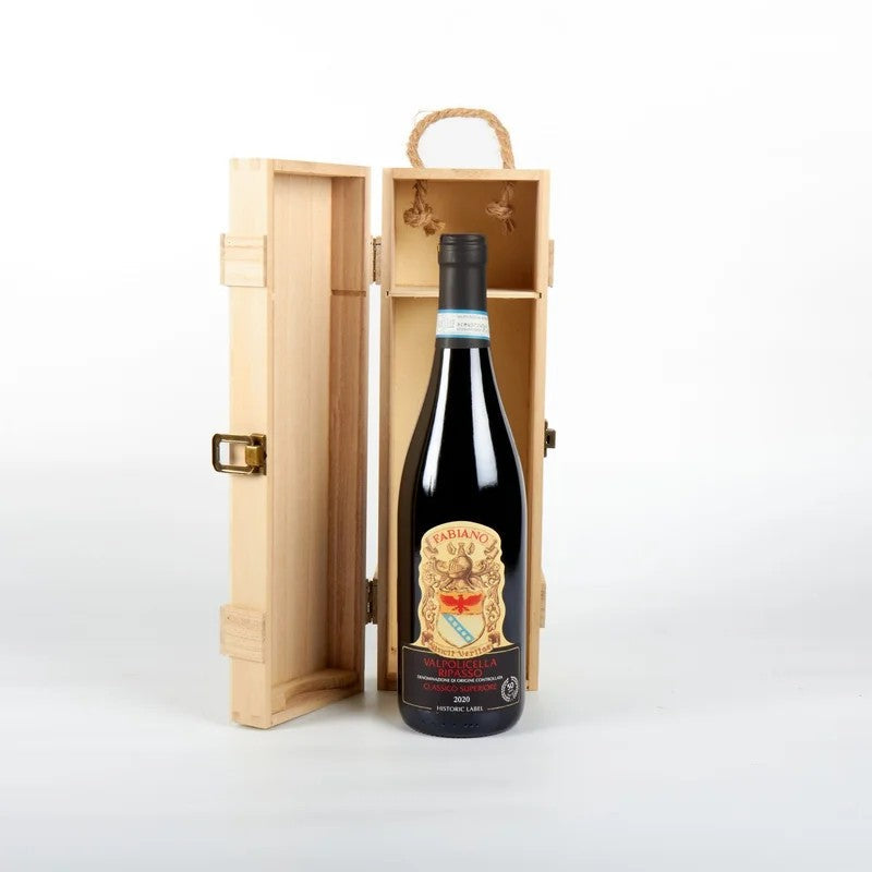 FabianoValpolicellaRipassoDOCClassicoSuperioreRedWineinWoodenPresentationBox