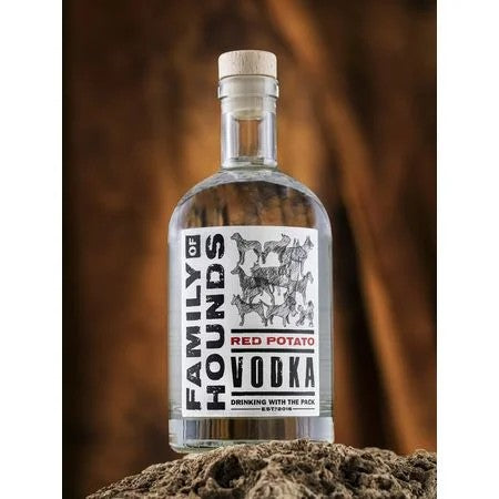FamilyofHoundsRedPotatoVodka(70cl)40%
