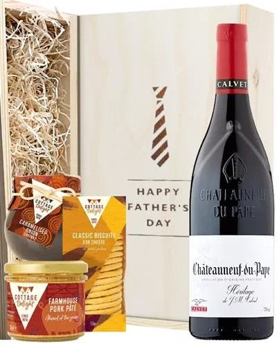 FathersDayChateauneufDuPapeWineHamper