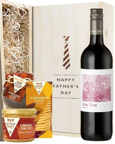 FathersDaySouthAfricanShirazRedWineHamper