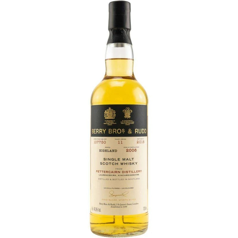 FETTERCAIRNDISTILLERY2006SingleCaskNo.107742BerryBros.&Rudd