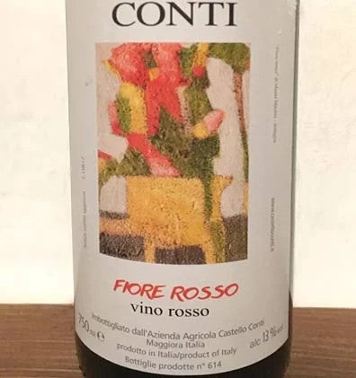 FioreRossoVinoRosso–CastelloConti