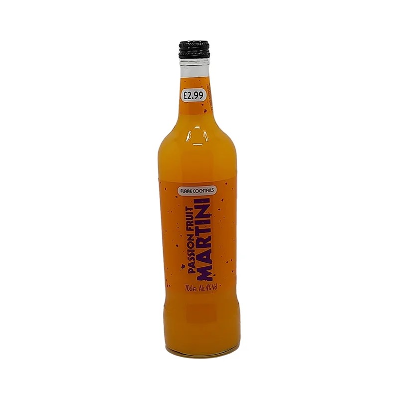FlareCocktailsPassionFruitMartini70cl