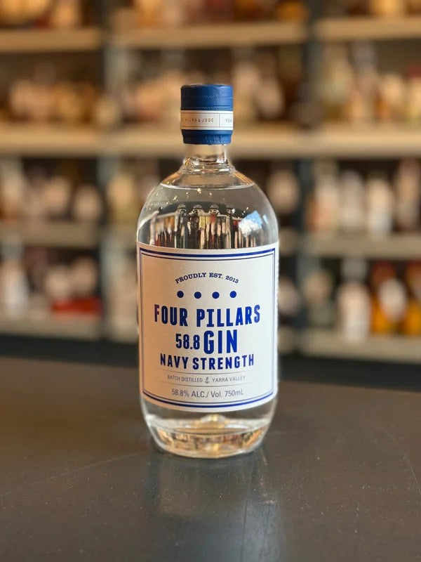 FOURPILLARS58.8NAVYSTRENGTHGIN