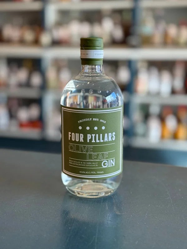 FOURPILLARSOLIVELEAFGIN