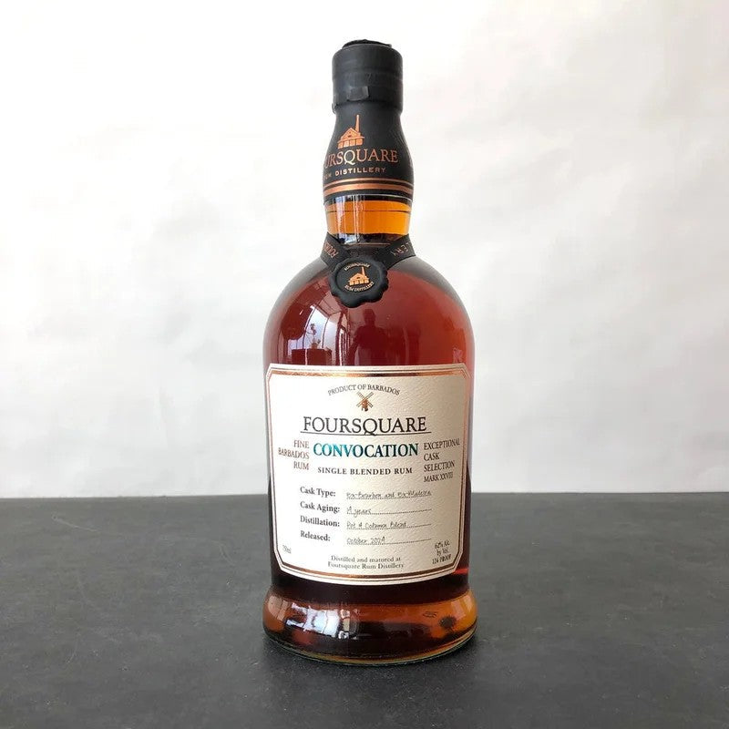FoursquareRumDistillery,ExceptionalCaskSelectionMarkXXVIII‘Convocation’14YearOldSingleBlendedRum