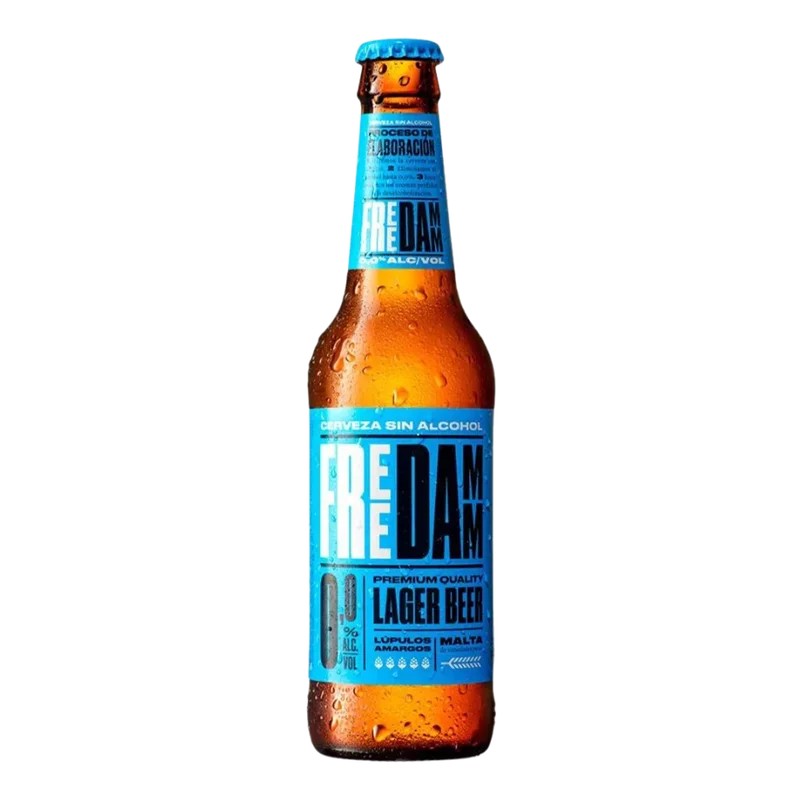 FreeDammBottles–AlcoholFreeLager