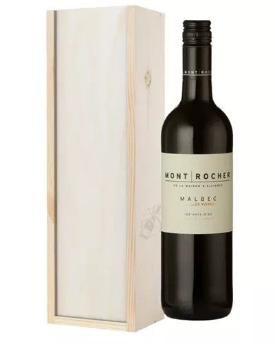 FrenchMalbecRedWineGiftinWoodenBox