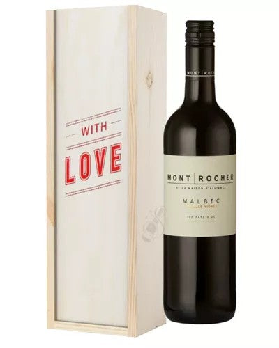 FrenchMalbecRedWineValentinesWithLoveSpecialGiftBox