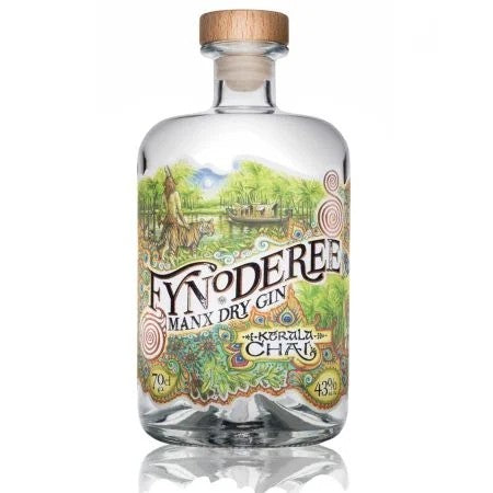 FynodereeManxDryGinKeralaChai70cl(43%ABV)