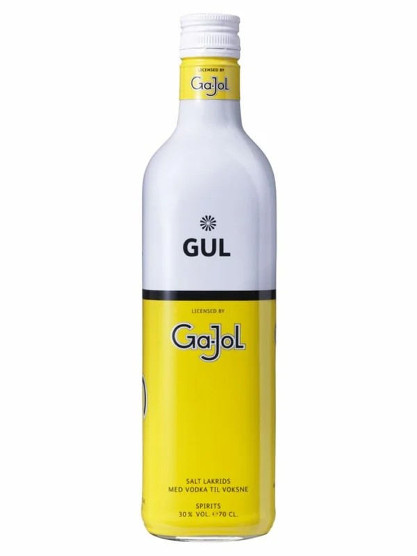 Ga-JolOriginalGul(SaltLakrids)70cl.30%