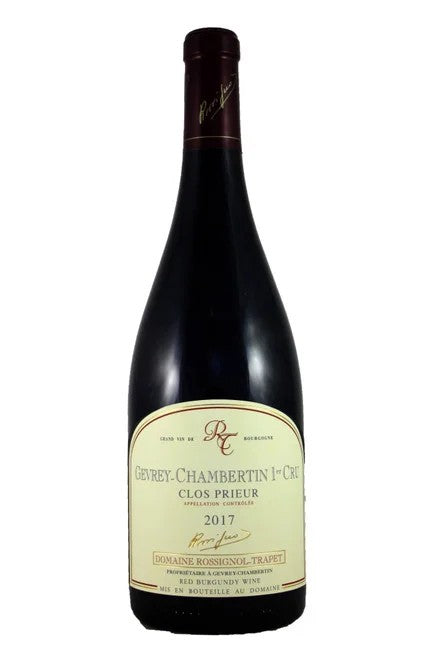 GevreyChambertin1erCruClosPrieurRossignolTrapet2017