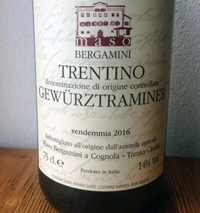 Gewurztraminer2021TrentinoDoc–MasoBergamini