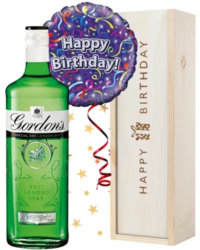 GinandBalloonBirthdayGift
