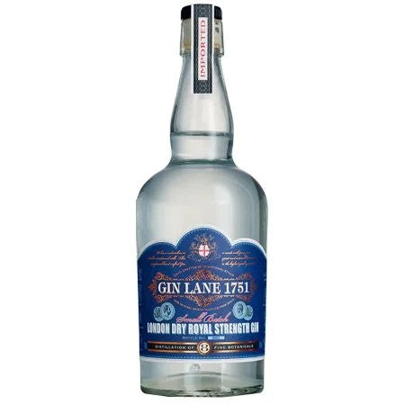 GinLane1751LondonDryRoyalStrengthGin70cl(47%ABV)